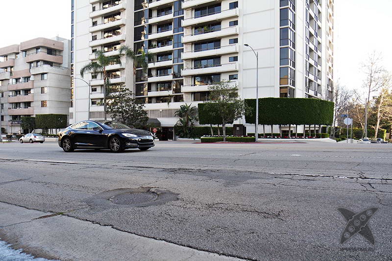 Качество дорог в Лос-Анджелесе