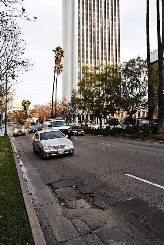 Качество дорог в Лос-Анджелесе