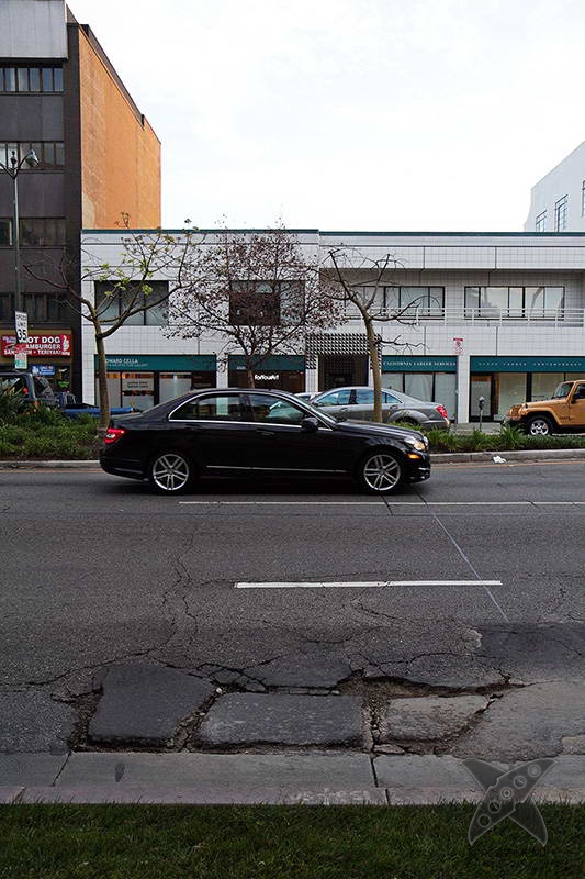 Качество дорог в Лос-Анджелесе