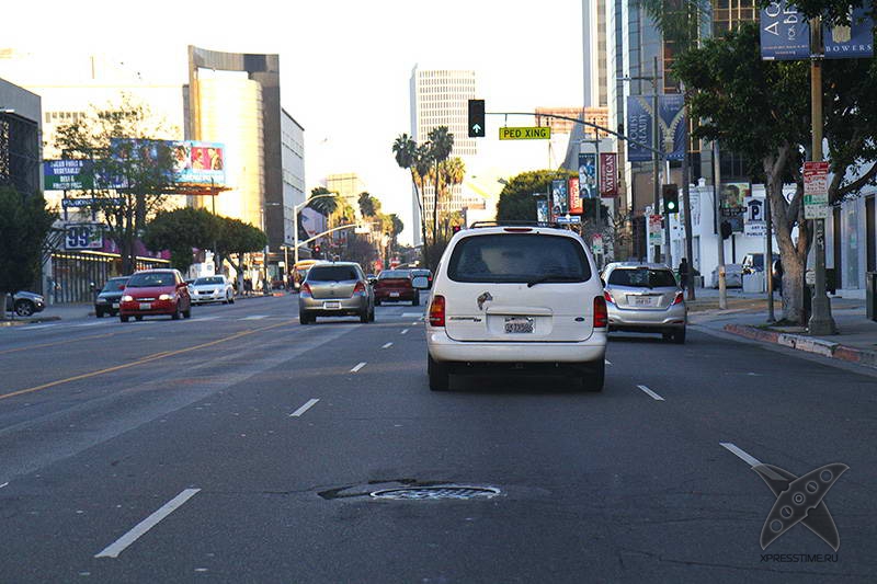 Качество дорог в Лос-Анджелесе