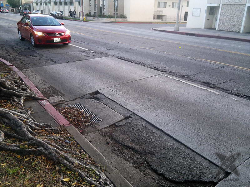 Качество дорог в Лос-Анджелесе