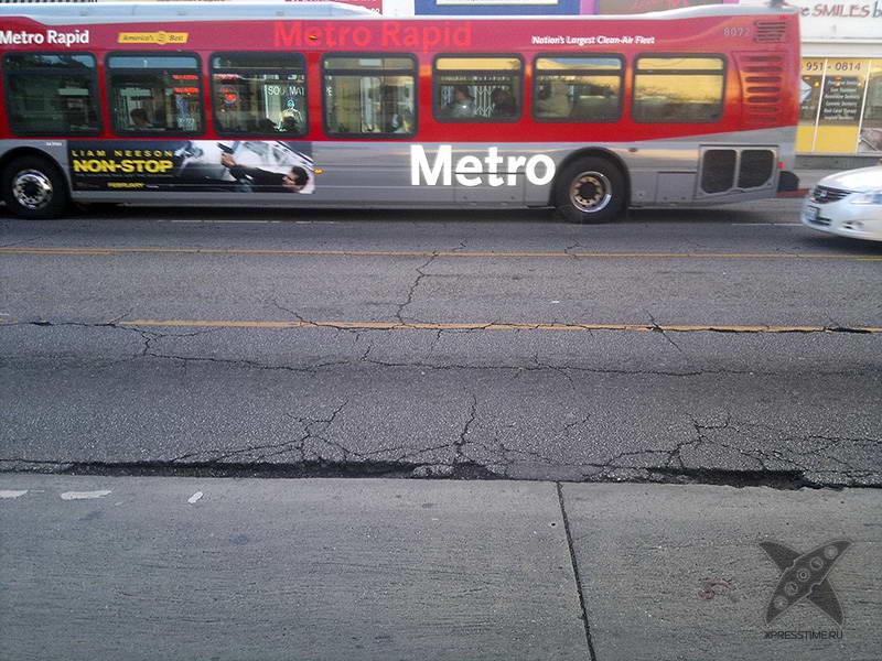 Качество дорог в Лос-Анджелесе