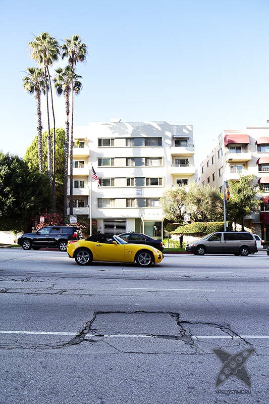 Качество дорог в Лос-Анджелесе