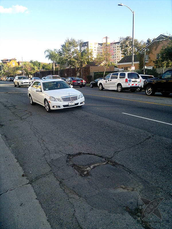 Качество дорог в Лос-Анджелесе