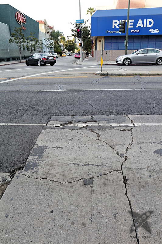 Качество дорог в Лос-Анджелесе