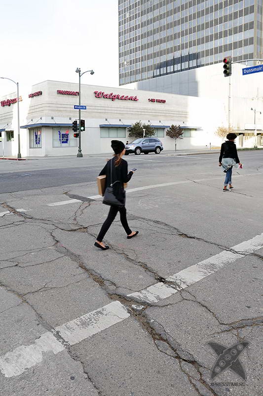 Качество дорог в Лос-Анджелесе