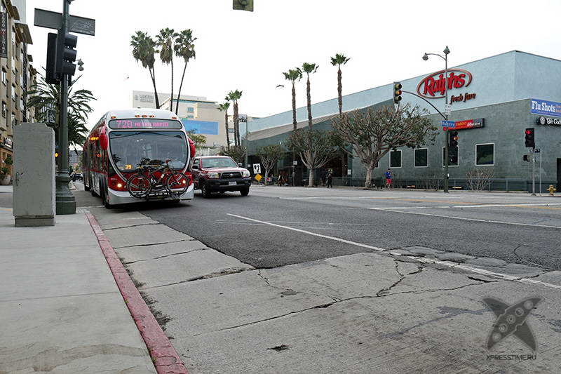 Качество дорог в Лос-Анджелесе