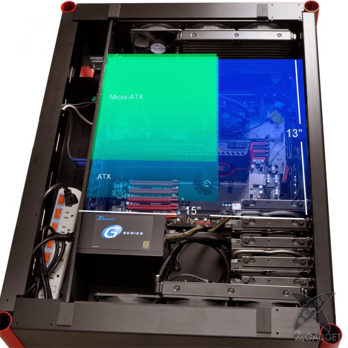 Компьютерный стол с системным блоком