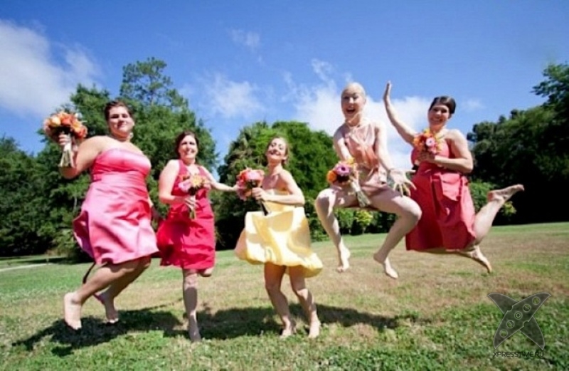 Ужасные свадебные фотографии