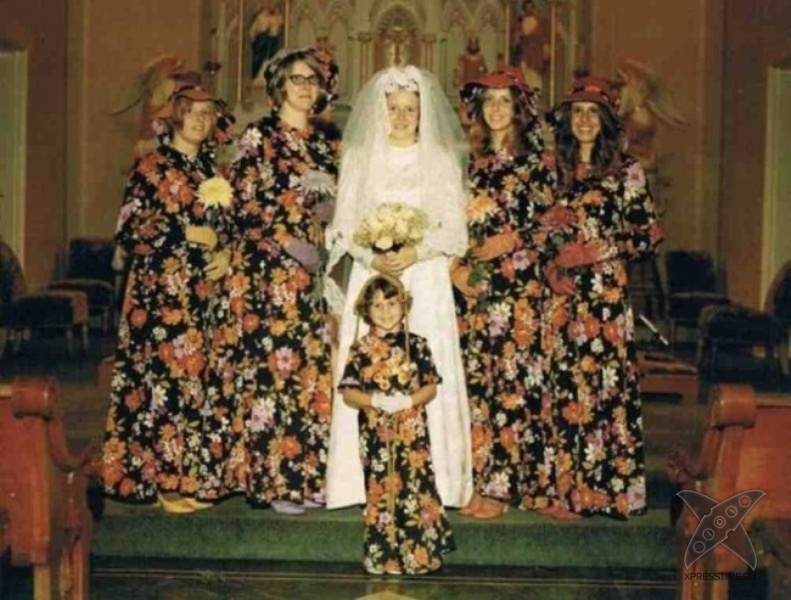 Ужасные свадебные фотографии