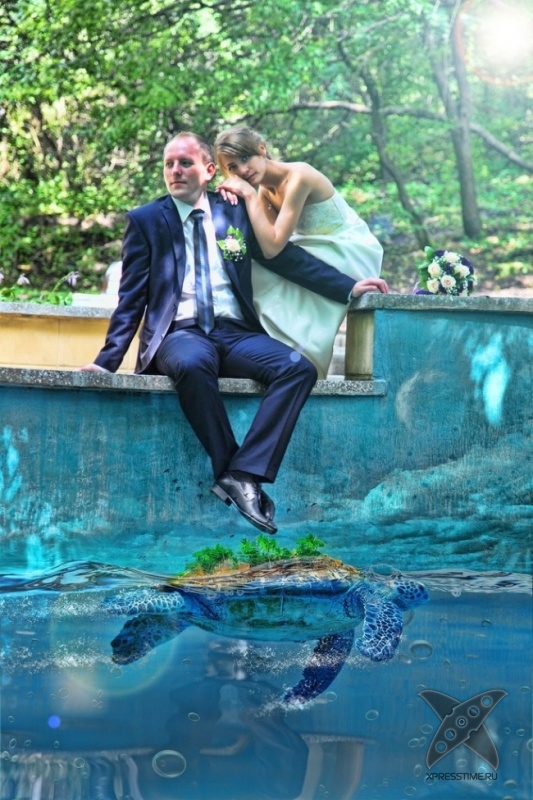 Ужасные свадебные фотографии