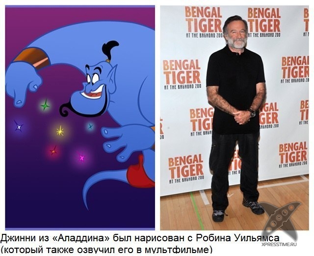 Реальные прототипы персонажей Диснея