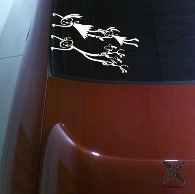 Забавные надписи на авто