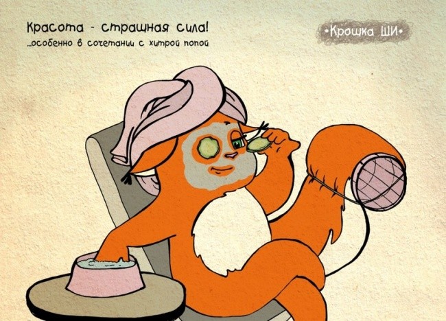 Белка Ши как типичная представительница девушек-17