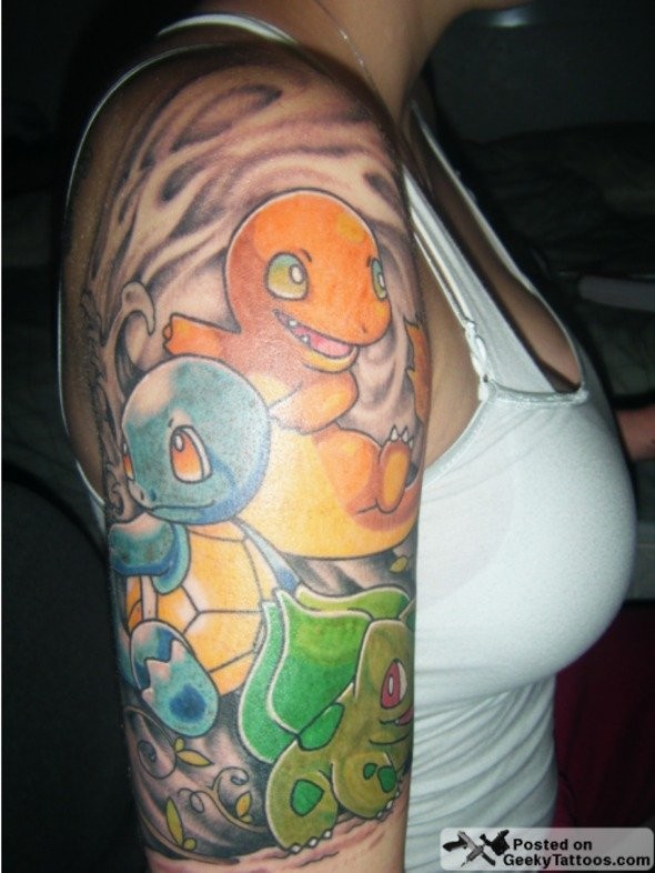 Татушки с покемонами-23