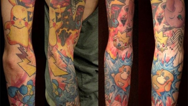 Татушки с покемонами-24