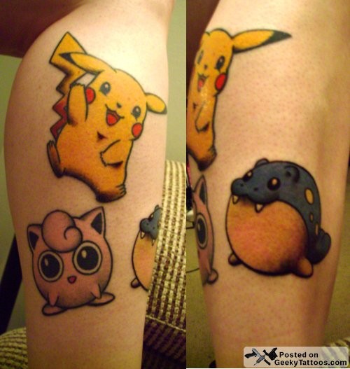 Татушки с покемонами-27