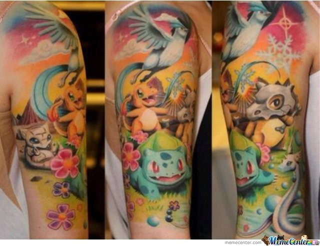 Татушки с покемонами-36