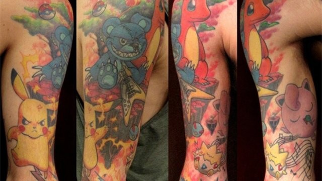 Татушки с покемонами-40