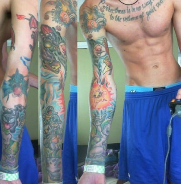 Татушки с покемонами-6