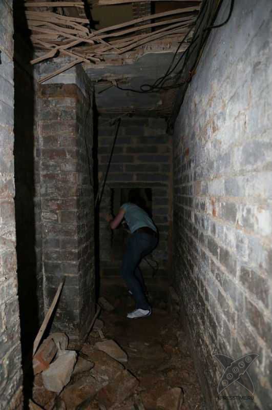 Зловещий подвал, как в фильмах ужасов