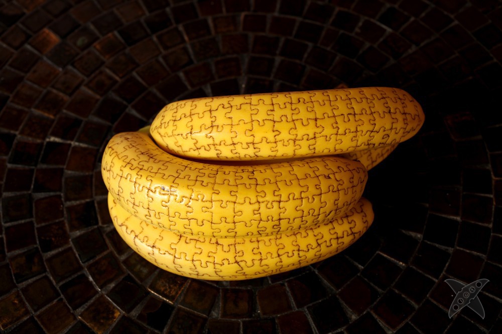 Рисунки на бананах