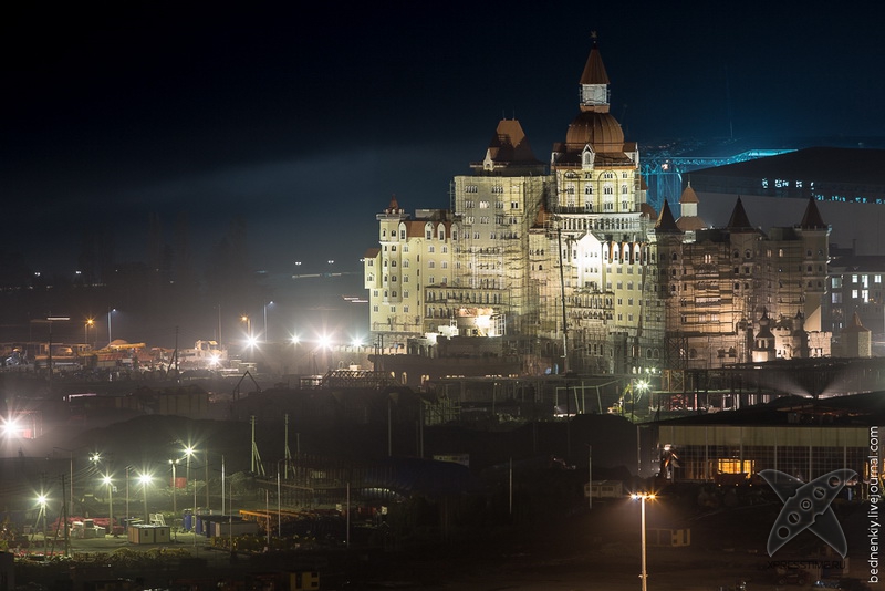 Строительство в Сочи приближается к завершению