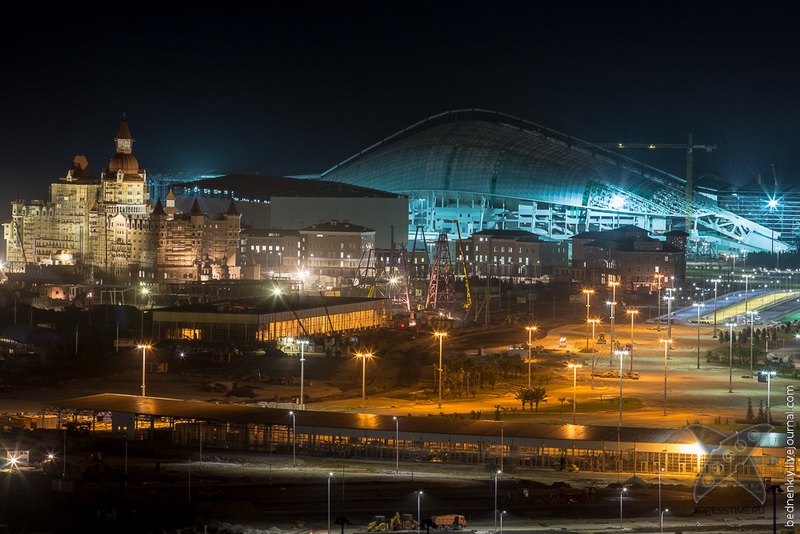 Строительство в Сочи приближается к завершению