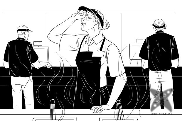 Как проходит рабочий день в макдональдсе