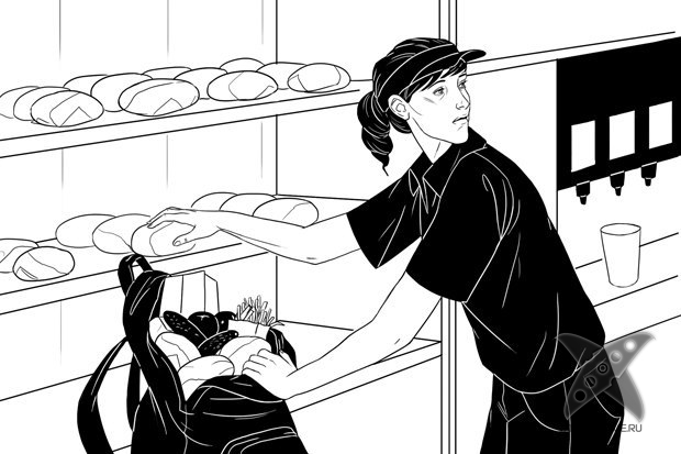 Как проходит рабочий день в макдональдсе