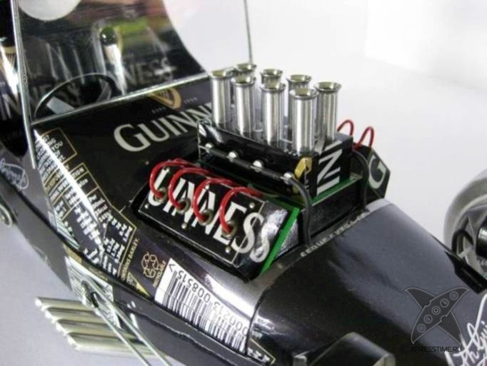 Автомобили из жестяных банок