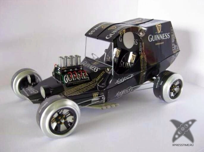 Автомобили из жестяных банок