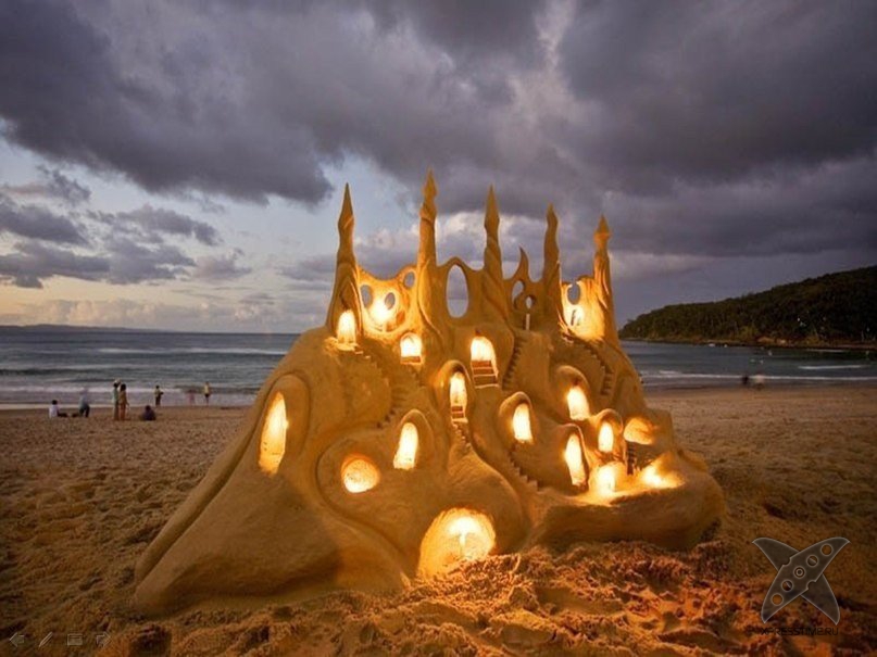 Замки из песка