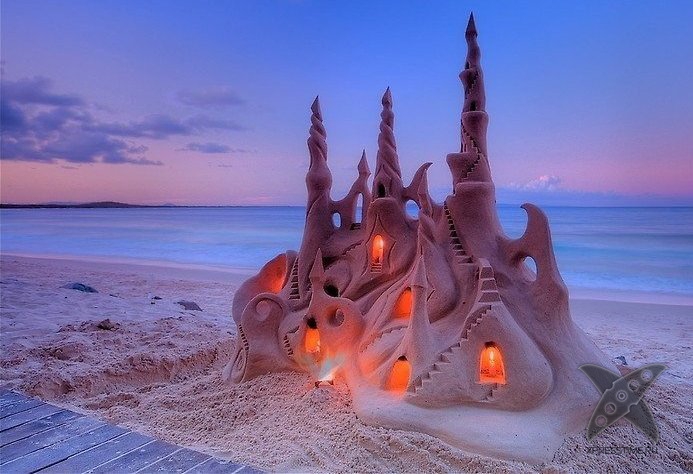 Замки из песка