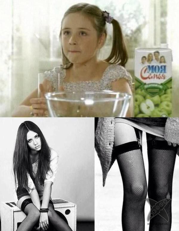 Девочка из рекламы сока