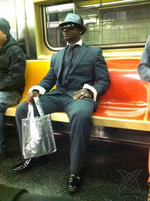 Модники в метро