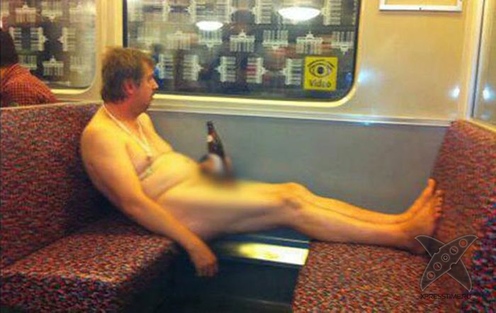 Модники в метро