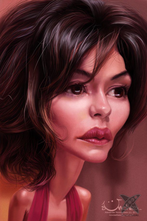 Карикатуры на знаменитостей