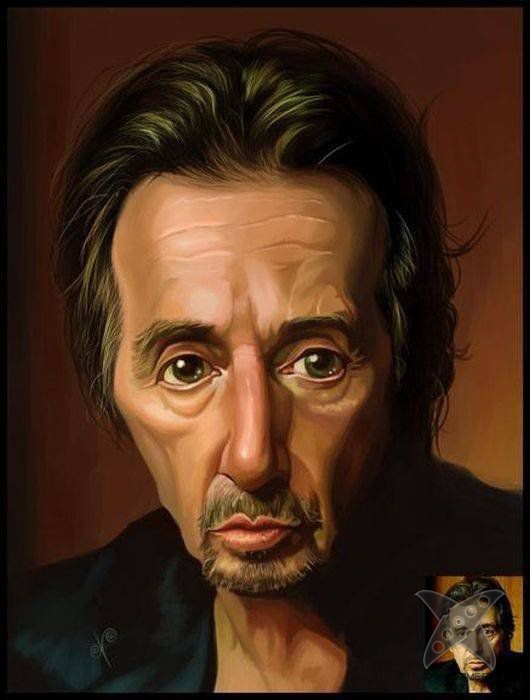 Карикатуры на знаменитостей