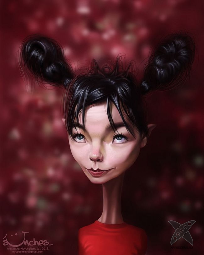 Карикатуры на знаменитостей