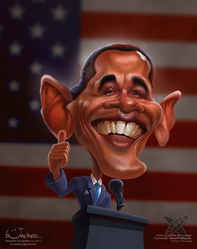 Карикатуры на знаменитостей