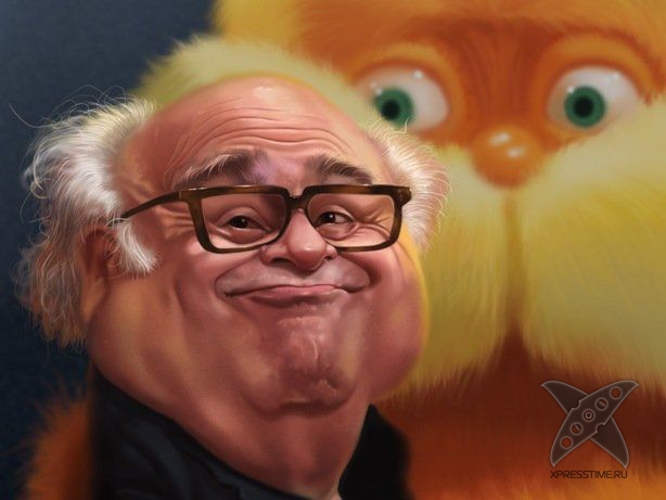 Карикатуры на знаменитостей