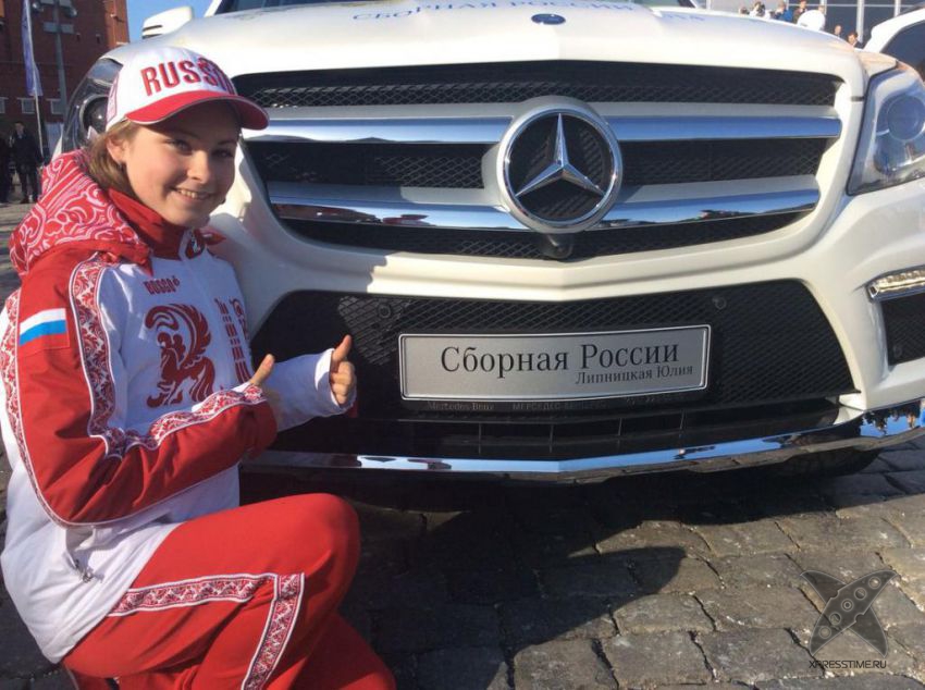 Олимпийские чемпионы получили мерседесы