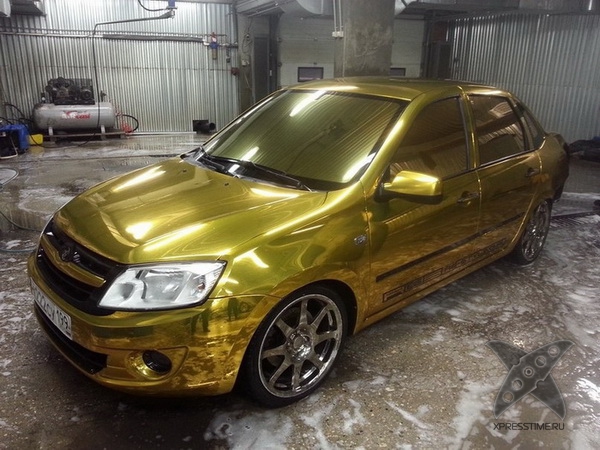 Золотая гранта - тюнинг по-русски