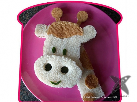 Оформление бутербродов для детей