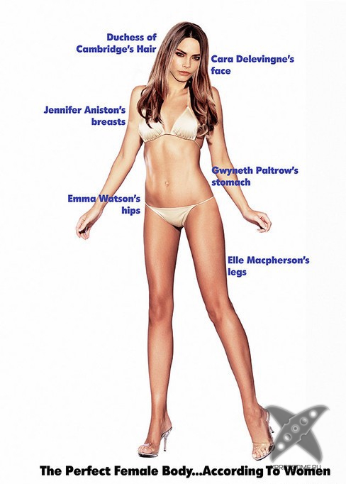 Как выглядят идеальные мужчина и женщина?