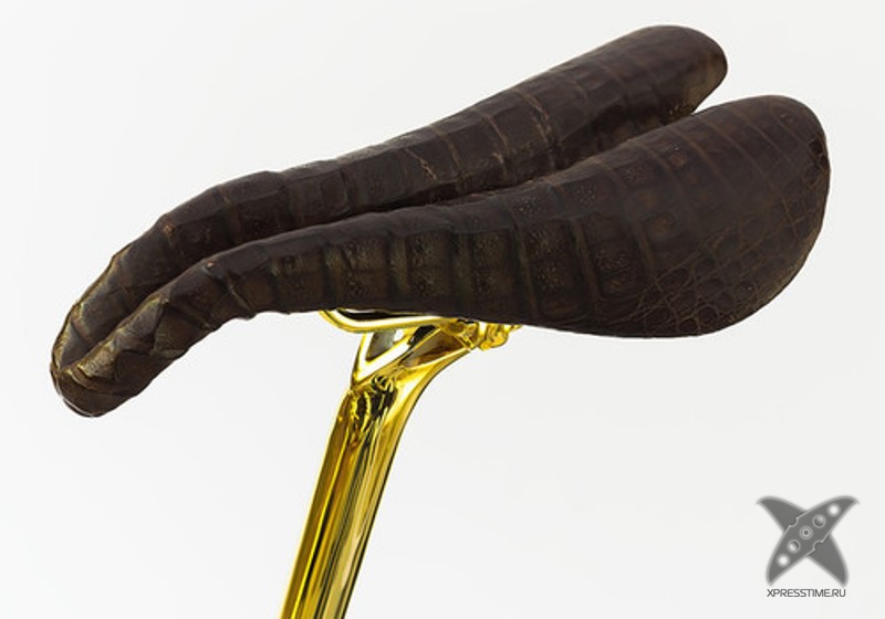 Велосипед из золота