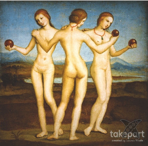 Известные картины с учетом новых идеалов красоты