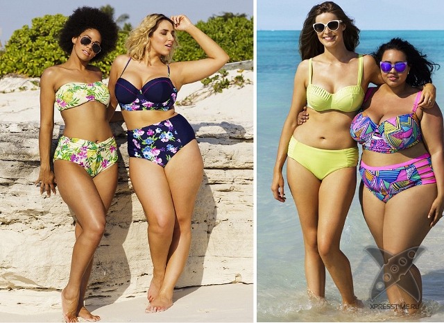 Модели-толстушки снялись в бикини для летнего календаря