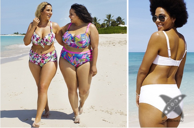 Модели-толстушки снялись в бикини для летнего календаря
